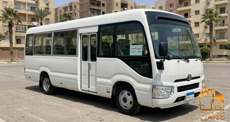 rent toyota coaster with driv